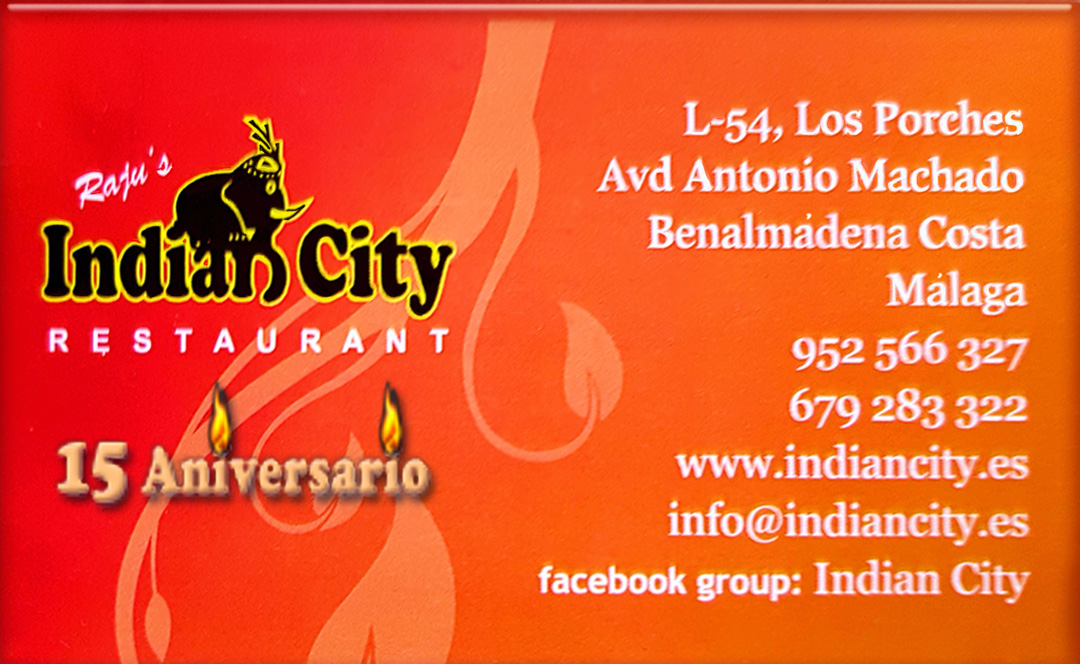 Raju´s IndianCity te regala la cena