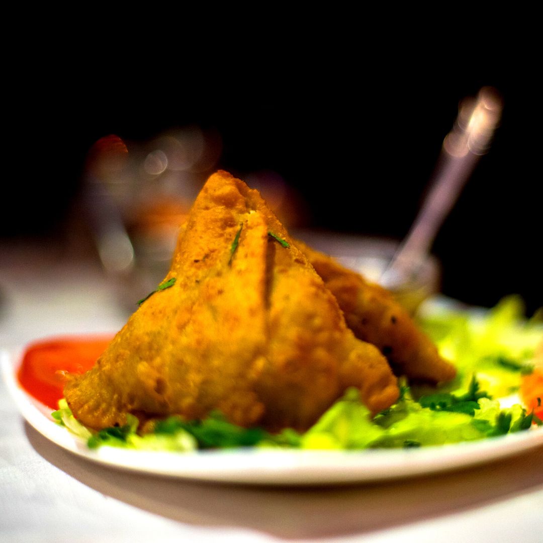 El aperitivo más típico de la India: Samosas